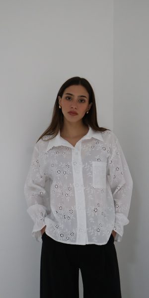 25027 CAMISA ASIA - blanco