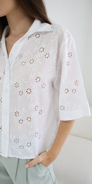 25045 CAMISA PALOMA - blanco
