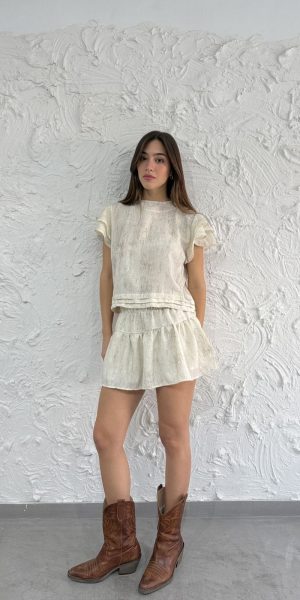 25037 BLUSA LUPE - tostado