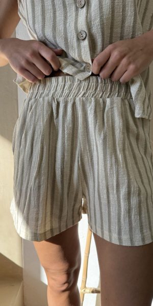 25074 SHORT CUBA - beige