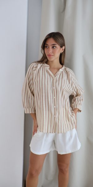 25140 CAMISA GINEBRA - beige