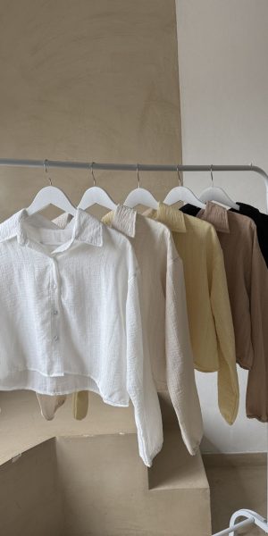 25069 CAMISA CATA - amarillo