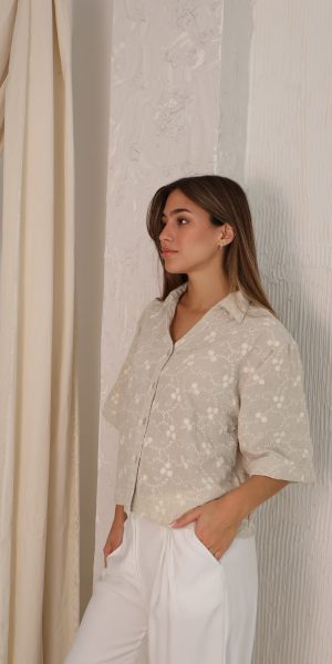 25145 CAMISA BAHIA - beige
