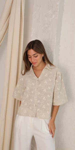 25145 CAMISA BAHIA - blanco