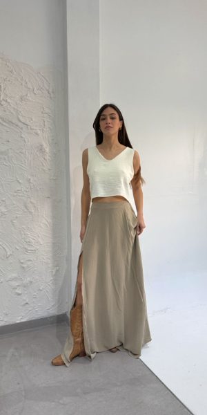 25084 POLLERA LIZ - beige