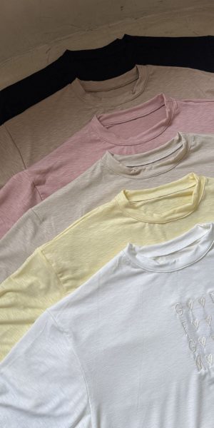 25193b REMERA FOOD - amarillo