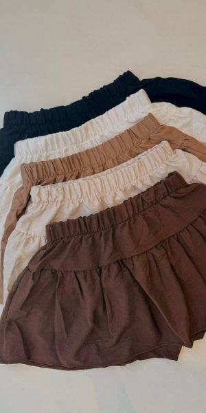 26002 MINISHORT MADRILEÑO - beige
