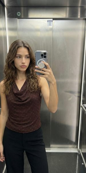 26009 BLUSA BELLA - chocolate