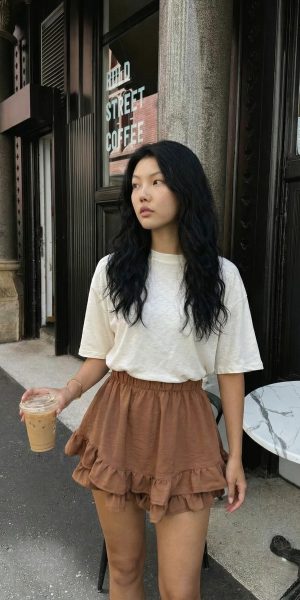 26001 MINISHORT IVAN - beige