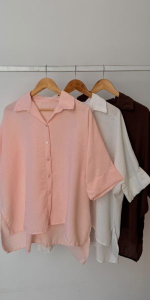 26115 CAMISA SUIZA - beige