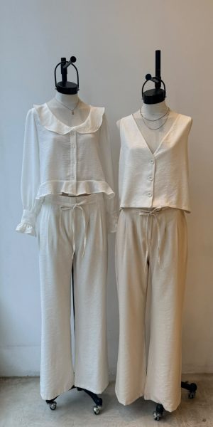 26127 PANTALON POLONIA - blanco